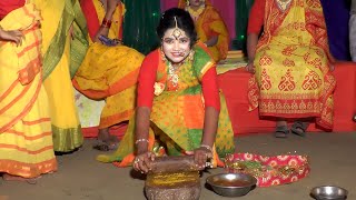 হলুদ বাটো মেন্দি বাটো বাটো ফুলের মৌ  Bangladeshi Village Wedding  Biyer Gaan  গ্রামের বিয়ে [upl. by Handbook958]