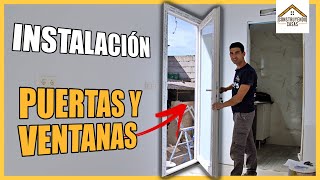 🔶Como INSTALAR VENTANAS y PUERTA PVC🔶 Guia Paso a Paso con todos los detalles y trucos [upl. by God]