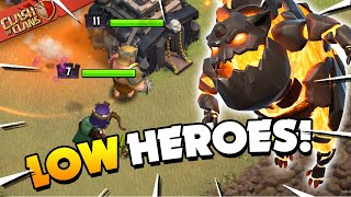 Top 4 TH9 LavaLoon Attack Strategies Clash of Clans [upl. by Silyhp]