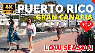 PUERTO RICO Gran Canaria April 2024 🔴Beach to Portonovo Apartments [upl. by Sema]