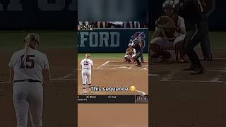 Crazy Softball sequence 🤯 shorts [upl. by Ytsud]