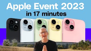 iPhone 15 event in 17 minutes [upl. by Sephira]