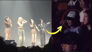 Jennie Gdragon and Newjeans Reaction to Babymonster at 2ne1 Concert [upl. by Ahcarb]