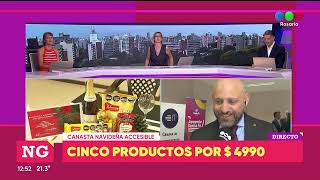 Canasta navideña económica  Telefe Rosario [upl. by Llain]