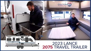 2023 Lance 2075 Travel Trailer Walkthrough Tour [upl. by Itraa]