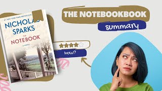 Discover The Unforgettable Tale Of Nicholas Sparks Notebook  Exciting Book Summary audiobook [upl. by Urdna]