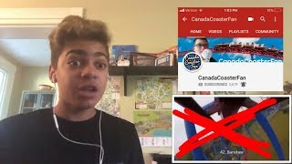 CanadaCoaserFan Top 50 Coasters REACTION [upl. by Ephram]