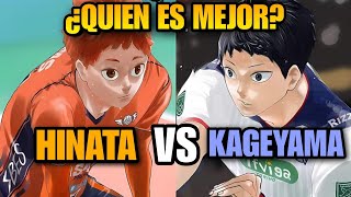 HINATA VS KAGEYAMA  ¿Quien es mejor jugador al final del Manga  Haikyuu Post Time Skip [upl. by Wolfgang]