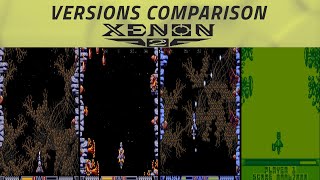 Xenon 2 Megablast Versions Comparison Amiga Atari ST MSDOS Genesis and much more [upl. by Eirellav641]