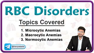 Disorders of RBCs  Robbins Pathology  Macrocytic anemias Microcytic anemias amp Normocytic anemias [upl. by Adnahsam]