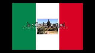 Italie Vidéo des vestiges de la ville de Pompei [upl. by Siesser332]