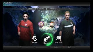 PES 2011 Master League  Newcastle United  Episode 17 vs Fulham [upl. by Rodmur]