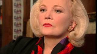 Gena Rowlands interview [upl. by Shelly]