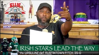 S2E7 WEEK 6 GOTW RECAP Austintown Fitch Falcons vs Youngstown Ursuline Irish [upl. by Akemrej]