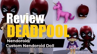 Review Nendoroid 662DXCustom Nendoroid Doll Deadpool [upl. by Koby]