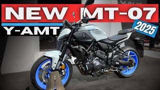 InDepth Walk Around NEW Yamaha MT 07 YAMT 2025 yamaha mt07 amt [upl. by Elehcim508]