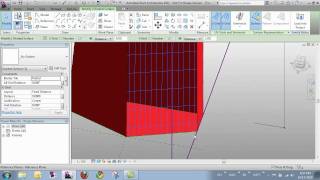 Applying Divided Surfaces to Masses in Autodesk Revit Architecture [upl. by Yleen]