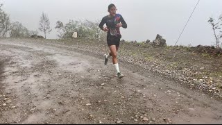 CARRERA 10K ENTRE LLUVIA Y NEBLINA  APOYO YARED GZLZ  TEXCADHO [upl. by Collyer]