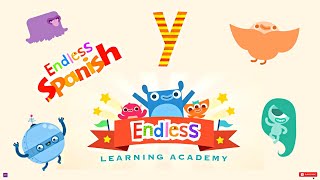 Endless Learning Academy  Spanish Sight Words  Letter Y  Fun Alphabet Learning 25 [upl. by Rehtaef538]