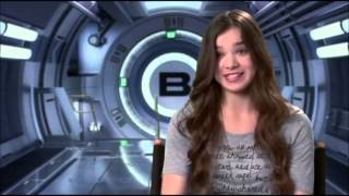 Hailee Steinfeld on ENDERS GAME [upl. by Rafaj298]