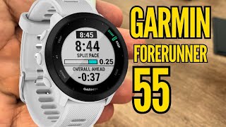 Garmin Forerunner 55 Saiba tudo sobre o relógio GPS [upl. by Anilef116]