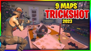 🎯 best 9 TRICKSHOT maps in Fortnite CREATIVE 20  TRICKSHOT Fortnite map Code 2023 🎯 [upl. by Fleeta]