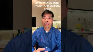 Bakit may dividend factor at dividend rate na ginagamit [upl. by Adelric]