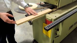 SCMI Basic 2 Edge Sander [upl. by Flieger195]