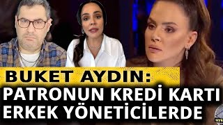 Buket Aydın kredi kartı sorusuna yanıt verdi [upl. by Rramel181]