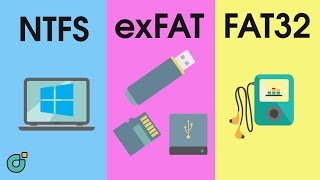 FAT32 vs NTFS vs exFAT Cuál es la diferencia [upl. by Siuqaj176]