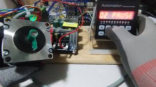 CNC 1Axis stepper motor controllerky [upl. by Hoebart892]