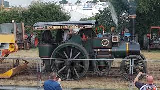 BOADICEA McLaren 10NHP road loco tractor pulling at welland steam rally 2019 [upl. by Bogie]