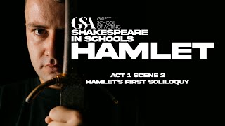 Hamlet Act 1 Scene 2  Hamlets first soliloquy [upl. by Ayim]