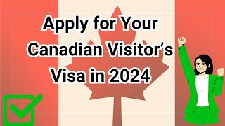 How to Apply for a Canadian Visitor’s Visa in Jamaica in 2024 No Invitation Letter 🇨🇦✈️ [upl. by Assital126]