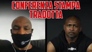 CONFERENZA STAMPA MIKE TYSON VS ROY JONES [upl. by Derwood]