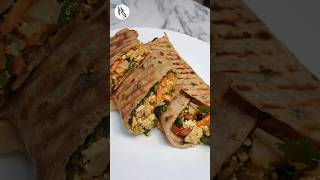 Tasty Paneer Bhurji Wrap  Weight Loss Meal Ideas – Episode 4450 shorts viral trending [upl. by Ytima117]