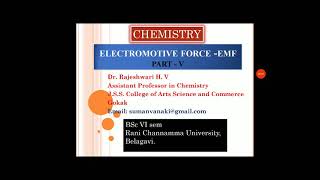 Electromotive ForcePART V [upl. by Annabell]