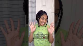 Loc Takedown 101 Care Tips for Your Hair 💆🏽‍♀️ [upl. by Enileuqaj]