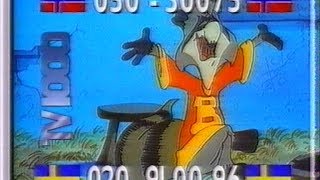 TV3 Reklam 1991  Ett band fyra reklamavbrott [upl. by Donahoe911]