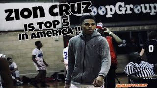 Class Of 2022 G Zion Cruz Is Top 5 In America 🇺🇸  Bballspotlight Tip Off Classic 2017 🏀 [upl. by Kissee]