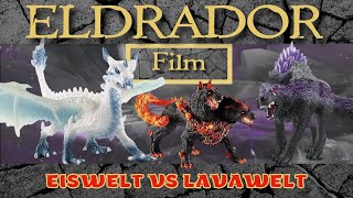 Eldrador Eiswelt gegen Lavawelt in der Schattenwelt Film 🥶🌋 Eisdrache vs Lavagolem [upl. by Aikas121]