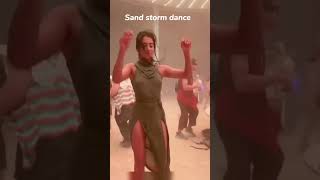 Sand storm dance at Burning man sandstorm burningman shorts [upl. by Aivataj321]