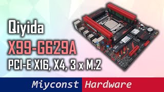 Qiyida X99QD4 G629A – detailed review of the motherboard [upl. by Fenner703]