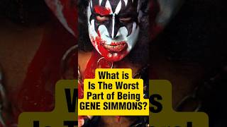 Gene Says THIS is the Worst Thing About Being Gene Simmons kiss kissband classicrock [upl. by Sisco]