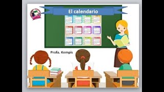 El calendario día mes año [upl. by Standish]