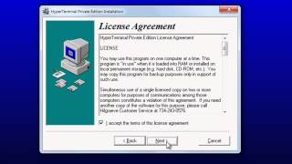 TISHITU Hyper Terminal Installation for windows 7810 [upl. by Murry970]