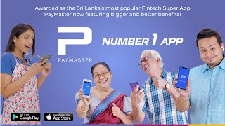 PayMaster App  Sri Lankas Most Popular Fintech Payment App [upl. by Perni]