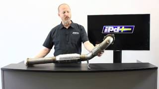 IPD Volvo  Performance Downpipe for 200109 FWD S60 and 200107 FWD V70 [upl. by Niowtna]