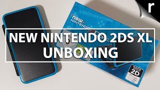 New Nintendo 2DS XL unboxing and handson [upl. by Aseram736]