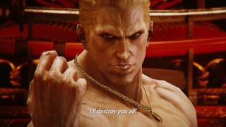 TEKKEN 7  Geese Howard Gameplay Walkthrough Arcade Mode 4K 60FPS ULTRA [upl. by Lirpa]